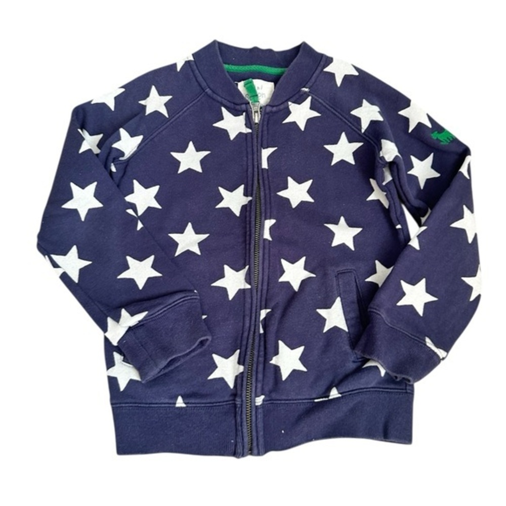 Mini Boden Navy Star Sweatshirt